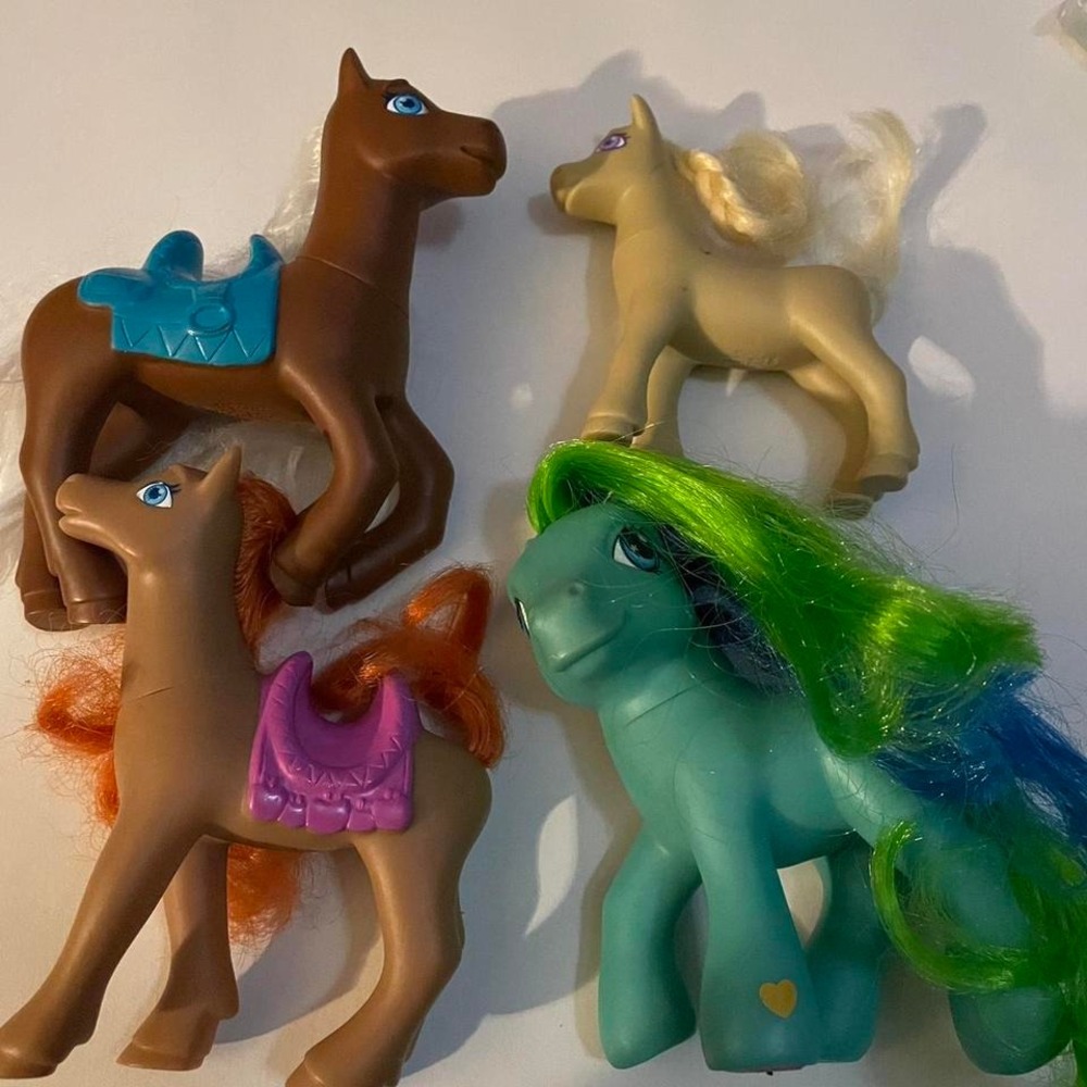 Lot of four My Little Pony toys